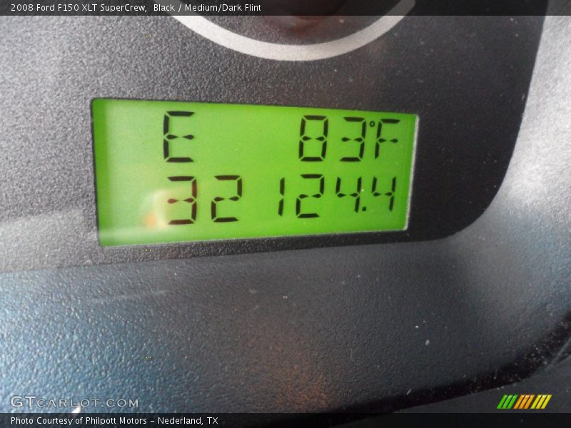 Black / Medium/Dark Flint 2008 Ford F150 XLT SuperCrew