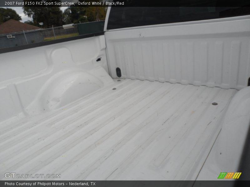 Oxford White / Black/Red 2007 Ford F150 FX2 Sport SuperCrew