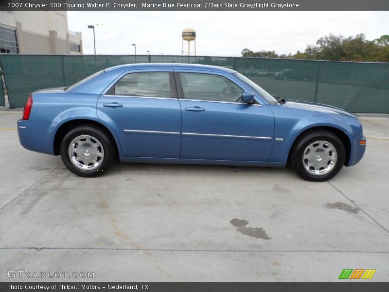 Marine Blue Pearlcoat / Dark Slate Gray/Light Graystone 2007 Chrysler 300 Touring Walter P. Chrysler