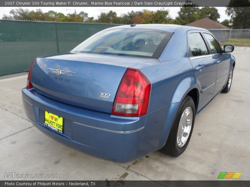 Marine Blue Pearlcoat / Dark Slate Gray/Light Graystone 2007 Chrysler 300 Touring Walter P. Chrysler