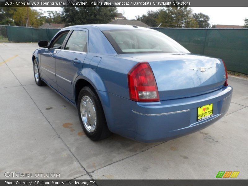 Marine Blue Pearlcoat / Dark Slate Gray/Light Graystone 2007 Chrysler 300 Touring Walter P. Chrysler
