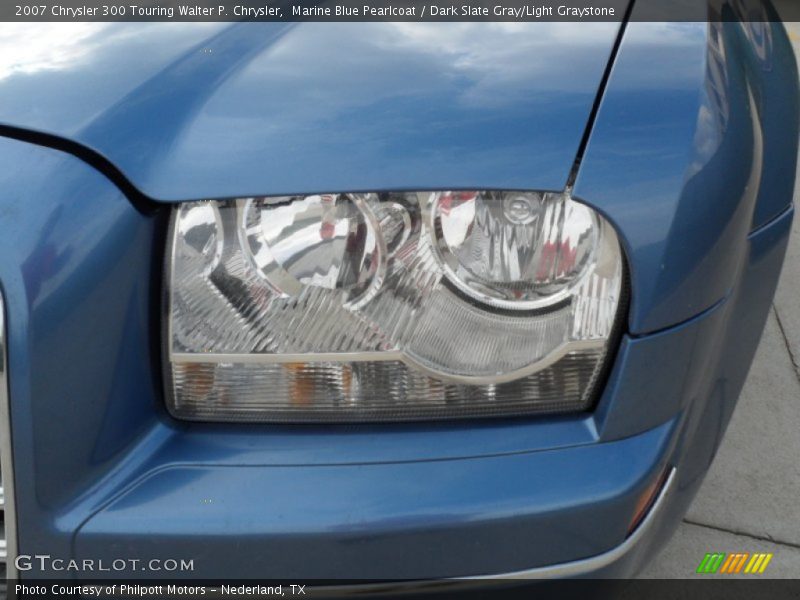Marine Blue Pearlcoat / Dark Slate Gray/Light Graystone 2007 Chrysler 300 Touring Walter P. Chrysler