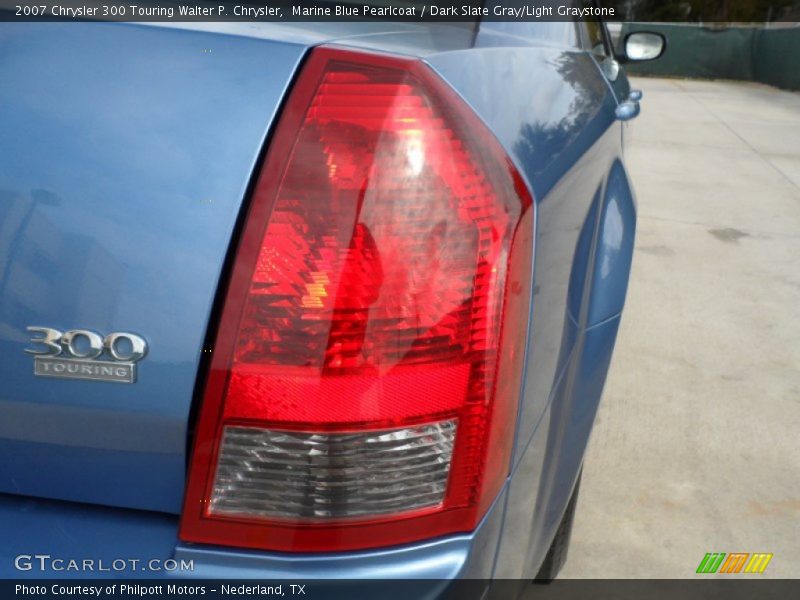 Marine Blue Pearlcoat / Dark Slate Gray/Light Graystone 2007 Chrysler 300 Touring Walter P. Chrysler