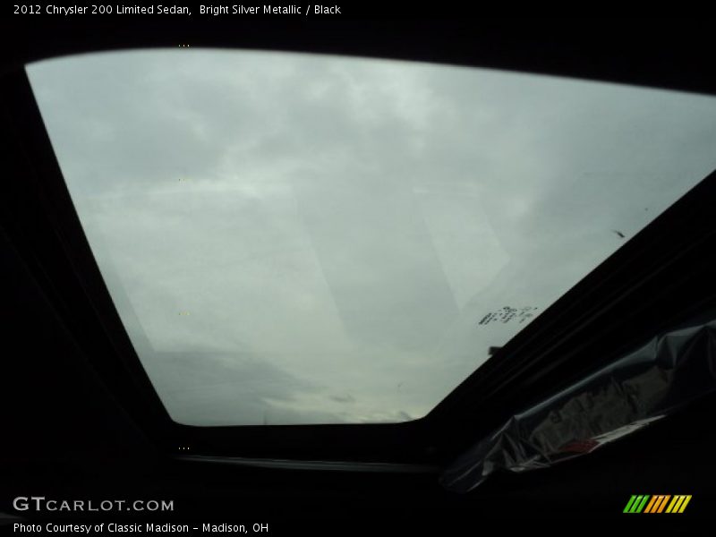 Bright Silver Metallic / Black 2012 Chrysler 200 Limited Sedan