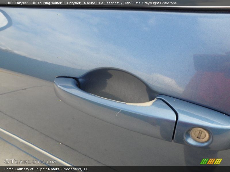 Marine Blue Pearlcoat / Dark Slate Gray/Light Graystone 2007 Chrysler 300 Touring Walter P. Chrysler