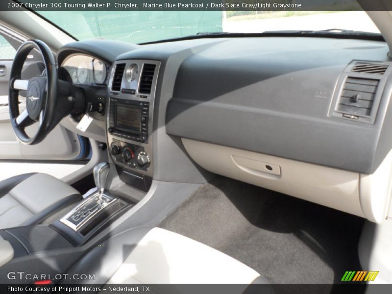 Marine Blue Pearlcoat / Dark Slate Gray/Light Graystone 2007 Chrysler 300 Touring Walter P. Chrysler