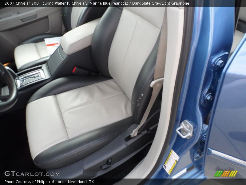 Marine Blue Pearlcoat / Dark Slate Gray/Light Graystone 2007 Chrysler 300 Touring Walter P. Chrysler