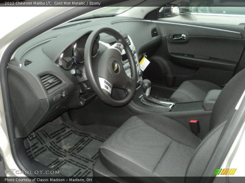 Gold Mist Metallic / Ebony 2012 Chevrolet Malibu LT