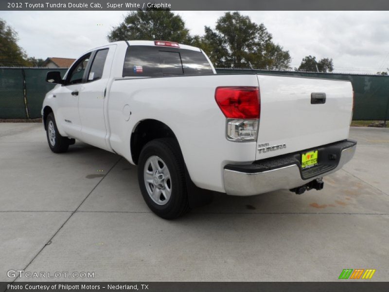 Super White / Graphite 2012 Toyota Tundra Double Cab