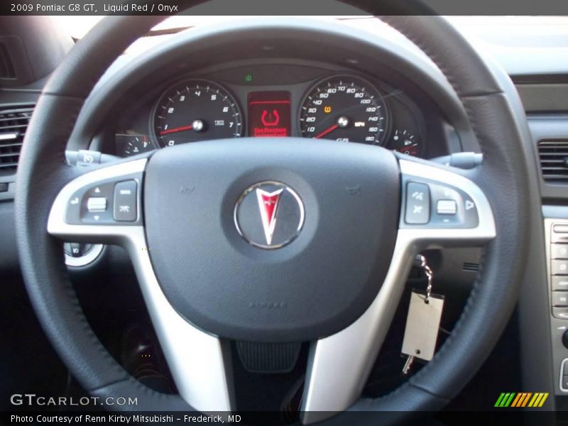 Liquid Red / Onyx 2009 Pontiac G8 GT