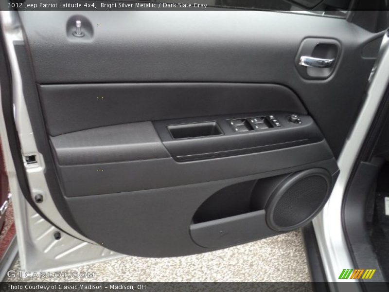 Bright Silver Metallic / Dark Slate Gray 2012 Jeep Patriot Latitude 4x4