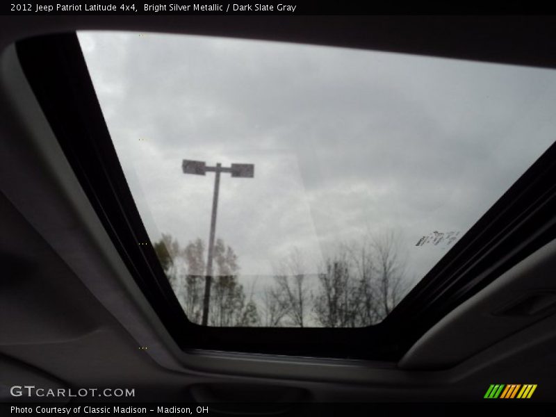 Bright Silver Metallic / Dark Slate Gray 2012 Jeep Patriot Latitude 4x4