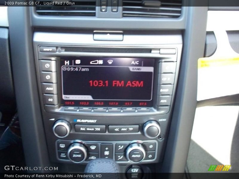 Liquid Red / Onyx 2009 Pontiac G8 GT