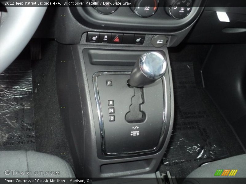  2012 Patriot Latitude 4x4 CVT II Automatic Shifter