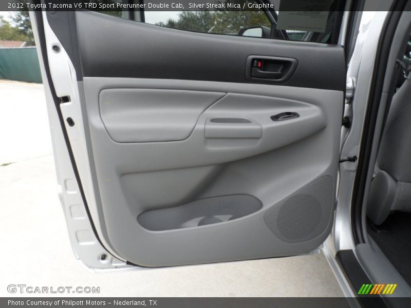 Silver Streak Mica / Graphite 2012 Toyota Tacoma V6 TRD Sport Prerunner Double Cab