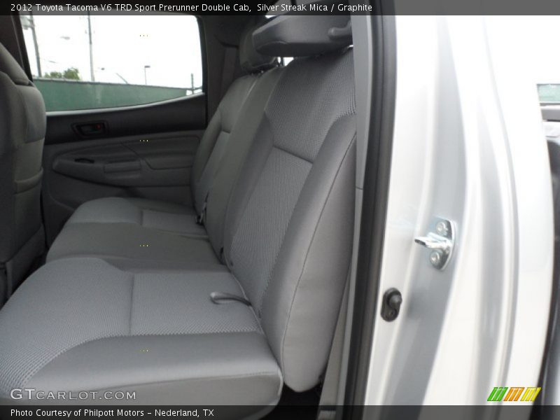 Silver Streak Mica / Graphite 2012 Toyota Tacoma V6 TRD Sport Prerunner Double Cab