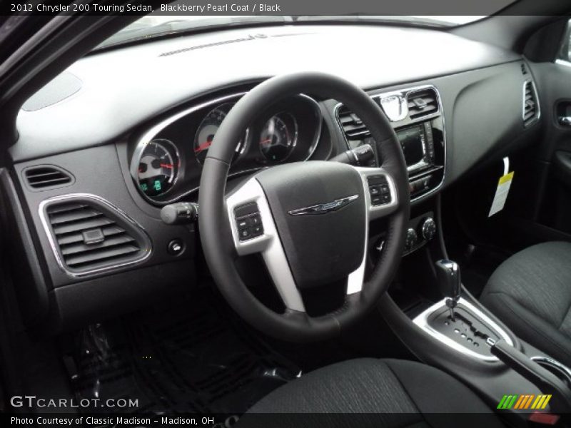 Black Interior - 2012 200 Touring Sedan 