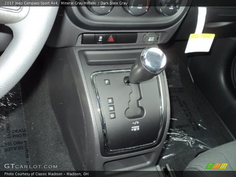  2012 Compass Sport 4x4 CVT II Automatic Shifter