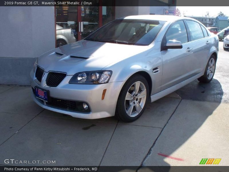 Maverick Silver Metallic / Onyx 2009 Pontiac G8 GT