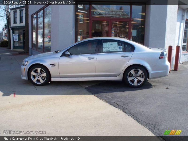 Maverick Silver Metallic / Onyx 2009 Pontiac G8 GT