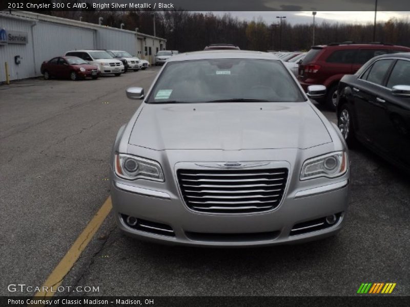 Bright Silver Metallic / Black 2012 Chrysler 300 C AWD