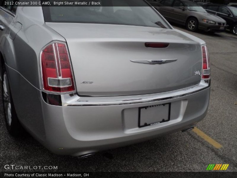 Bright Silver Metallic / Black 2012 Chrysler 300 C AWD