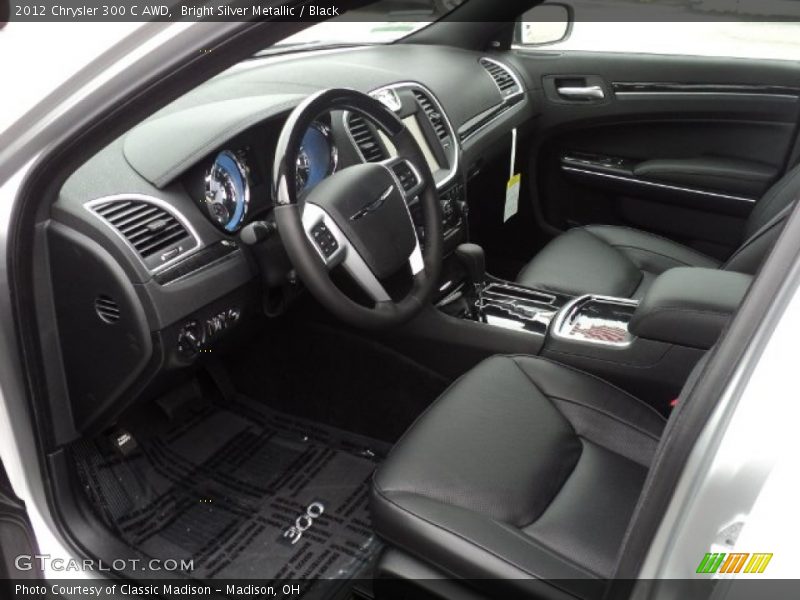 Black Interior - 2012 300 C AWD 
