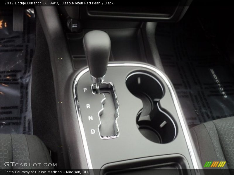  2012 Durango SXT AWD 5 Speed Automatic Shifter