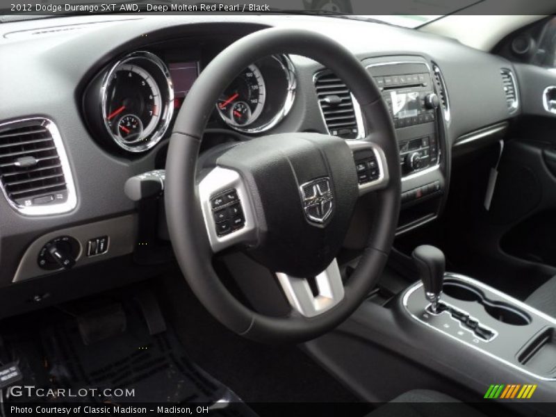  2012 Durango SXT AWD Steering Wheel
