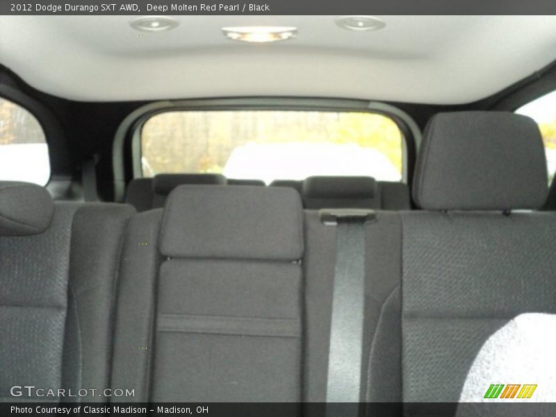 Deep Molten Red Pearl / Black 2012 Dodge Durango SXT AWD