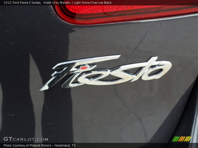 Fiesta badge - 2012 Ford Fiesta S Sedan
