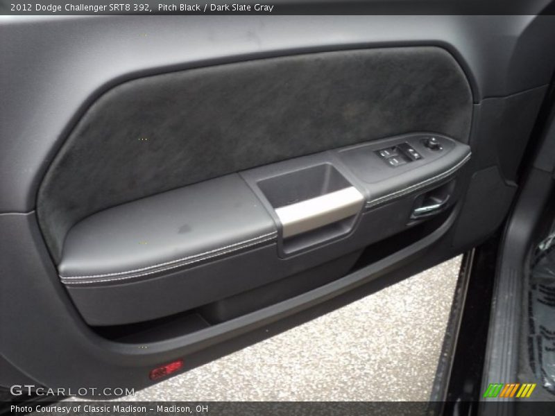 Pitch Black / Dark Slate Gray 2012 Dodge Challenger SRT8 392