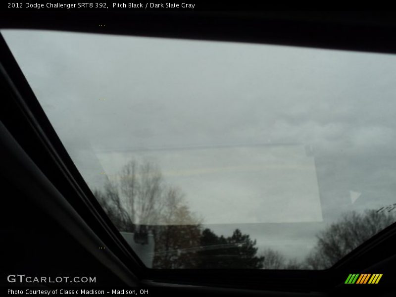 Pitch Black / Dark Slate Gray 2012 Dodge Challenger SRT8 392