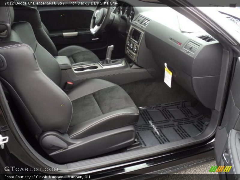  2012 Challenger SRT8 392 Dark Slate Gray Interior