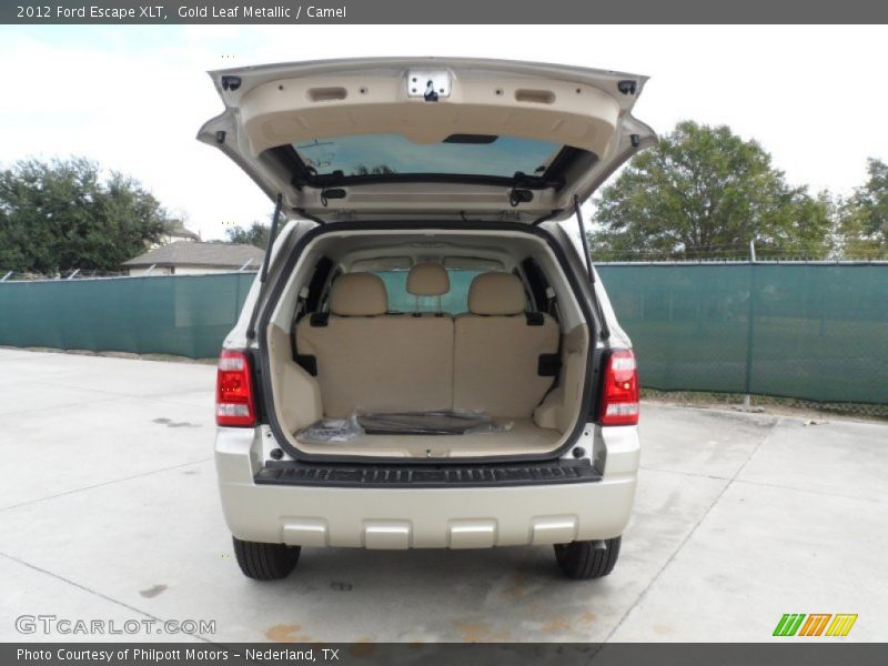 Gold Leaf Metallic / Camel 2012 Ford Escape XLT