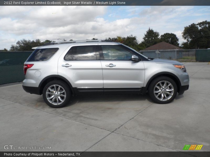  2012 Explorer Limited EcoBoost Ingot Silver Metallic