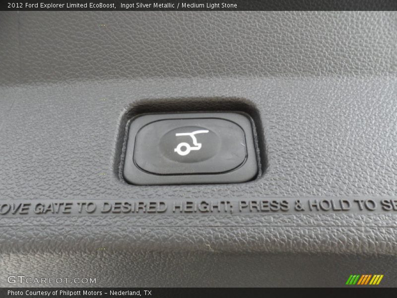 Ingot Silver Metallic / Medium Light Stone 2012 Ford Explorer Limited EcoBoost