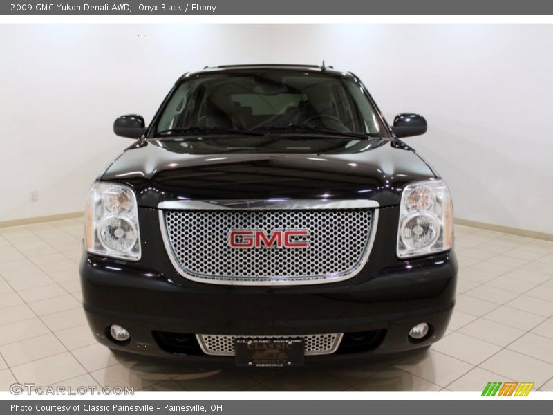 Onyx Black / Ebony 2009 GMC Yukon Denali AWD