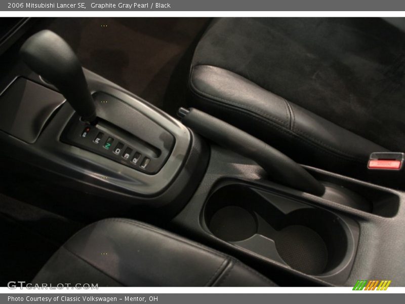 Graphite Gray Pearl / Black 2006 Mitsubishi Lancer SE