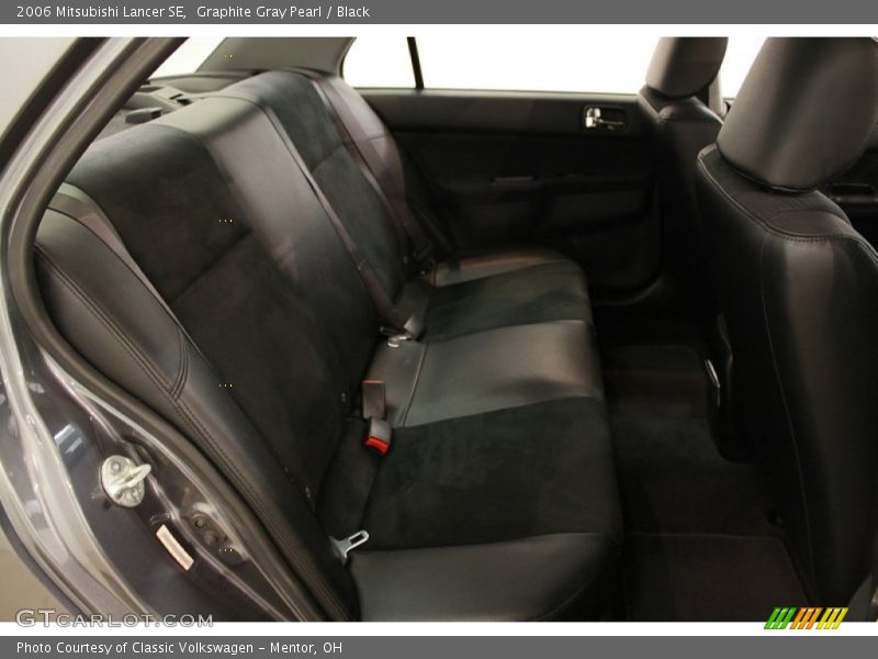 Graphite Gray Pearl / Black 2006 Mitsubishi Lancer SE