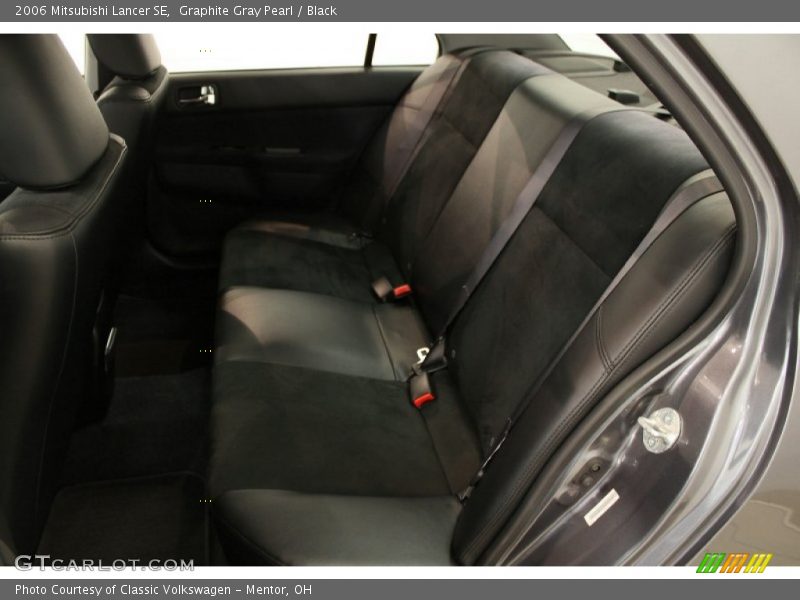 Graphite Gray Pearl / Black 2006 Mitsubishi Lancer SE