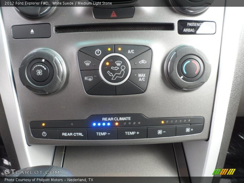 Climate control - 2012 Ford Explorer FWD