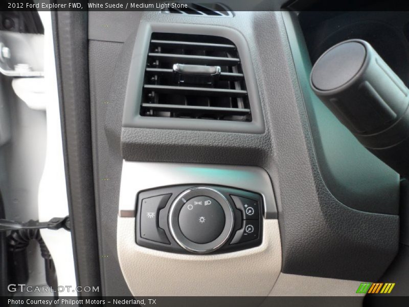 Headlight controls - 2012 Ford Explorer FWD