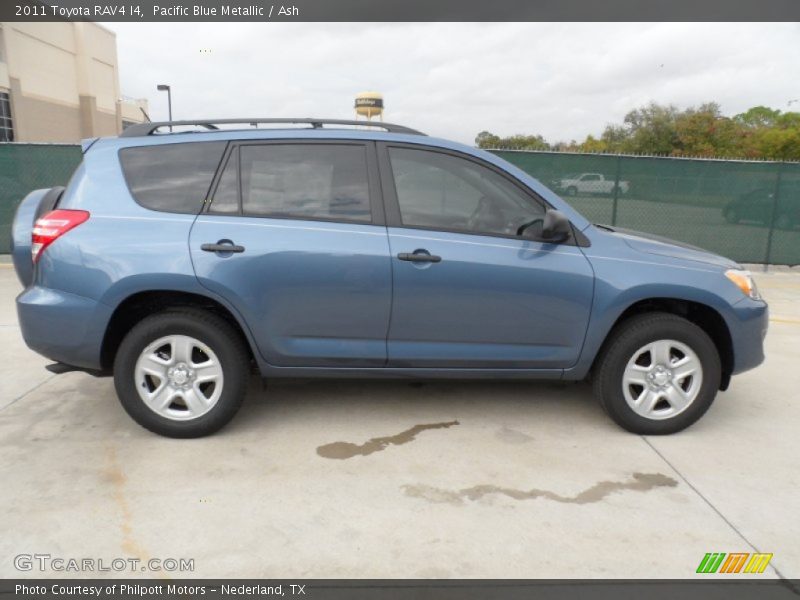Pacific Blue Metallic / Ash 2011 Toyota RAV4 I4