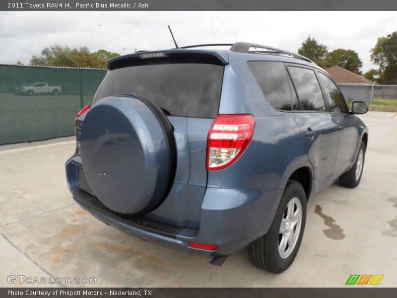 Pacific Blue Metallic / Ash 2011 Toyota RAV4 I4