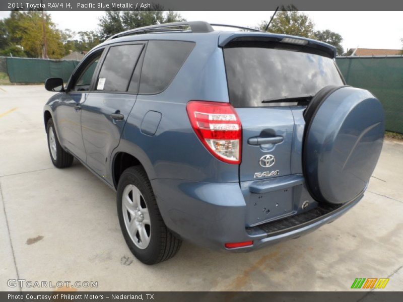 Pacific Blue Metallic / Ash 2011 Toyota RAV4 I4