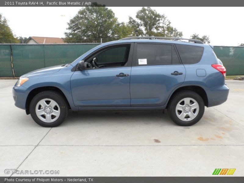 Pacific Blue Metallic / Ash 2011 Toyota RAV4 I4