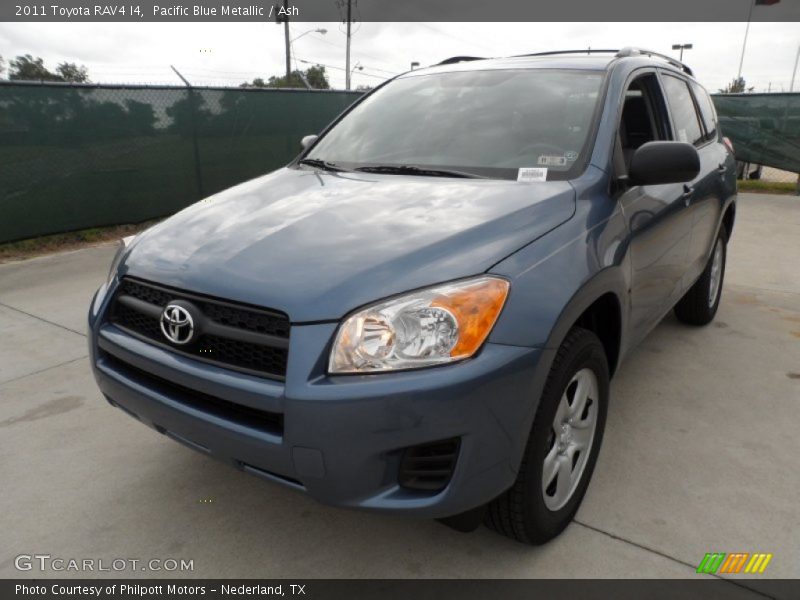 Pacific Blue Metallic / Ash 2011 Toyota RAV4 I4