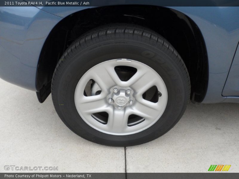 Pacific Blue Metallic / Ash 2011 Toyota RAV4 I4