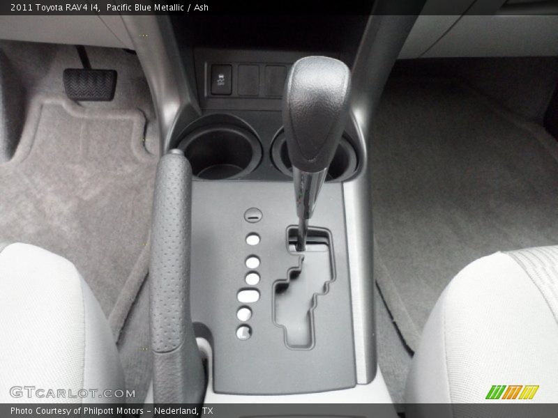 Pacific Blue Metallic / Ash 2011 Toyota RAV4 I4